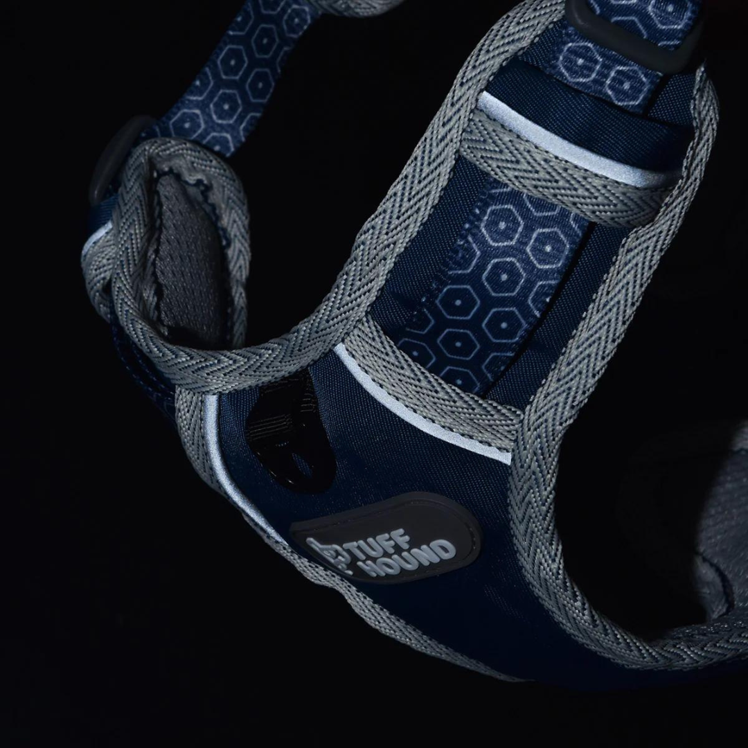 Tuff Hound Harness and Leash Set